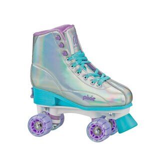 Roller Derby Girls Pixie Holographic Roller Skates With Adjustable Sizing (3-6)